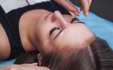 Girl Getting Rid of Unwanted Facial Hair